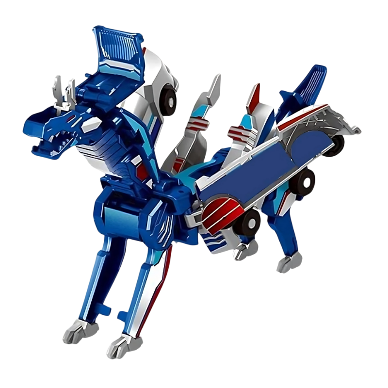 Collection of battery-free magnetic robot car toys, perfect for developing motor skills and imaginative fun.
