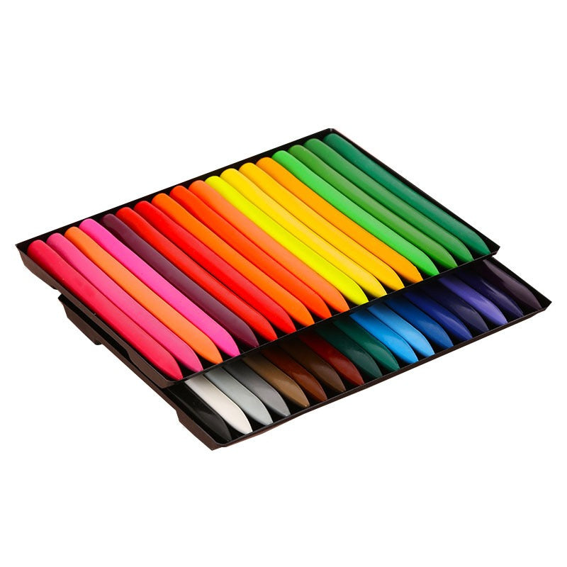 Safe and easy-to-clean washable crayons for kids' drawing and coloring adventures.