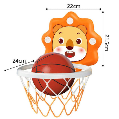 Indoor/outdoor mini basketball game for children, enhancing sports skills and physical activity