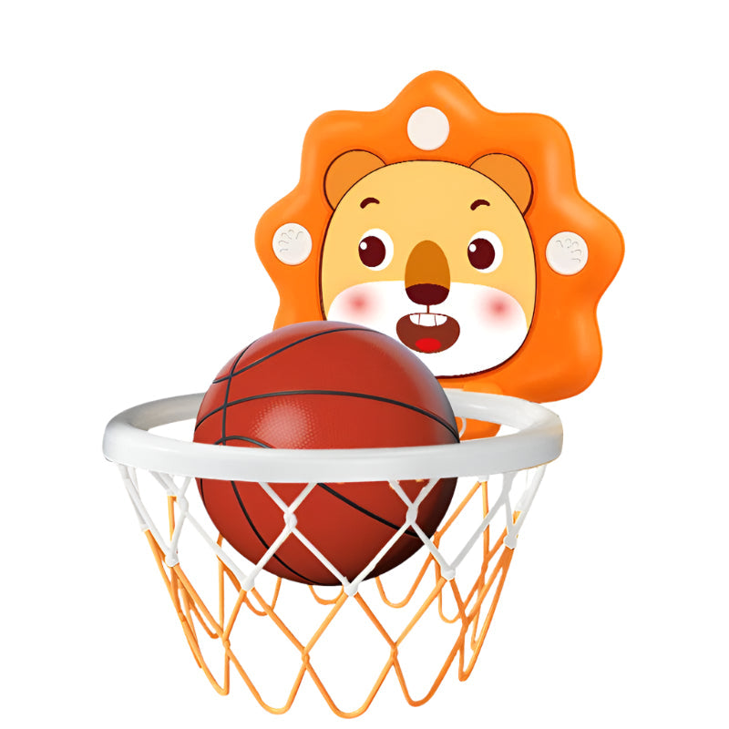 Vibrant kids' basketball set, promoting active play and motor skill development for young athletes