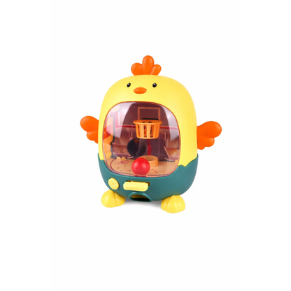 Chicken-themed Mini Desktop Finger Basketball Game, perfect kids toy for interactive play