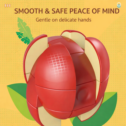 Educational brain teaser fruit puzzle, a fun kids game for learning