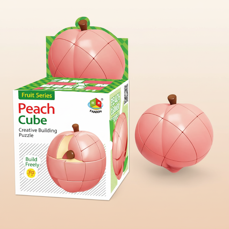 Educational plastic fruit puzzle for toddlers, enhancing problem-solving