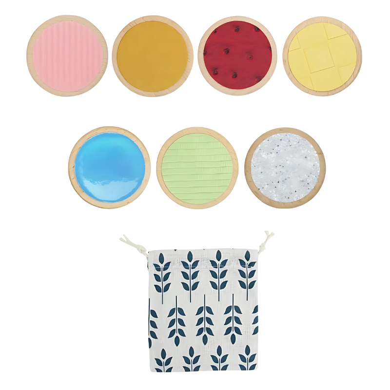 Kids Montessori Learning Texture Matching Game