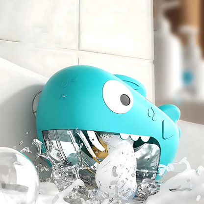 Kids' Musical Bubble Bath Toy, a yellow crab-shaped bubble maker for fun bath time.