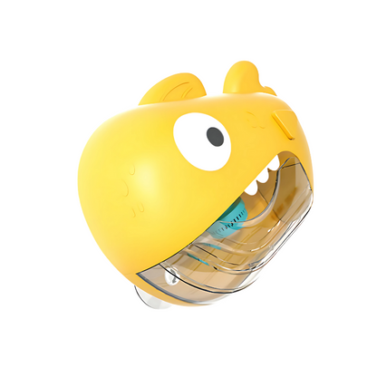 Close-up of the Kids' Musical Bubble Bath Toy, showing bubbles dispensing from a cute crab.