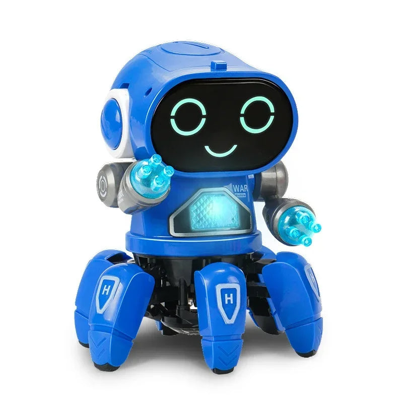 Children's musical robot with LED lights, offering an exciting dancing experience