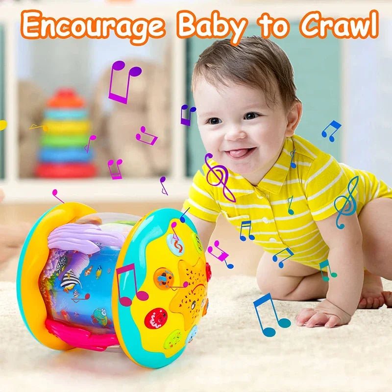 Musical Ocean Projector night light, dolphin lamp for kids bedroom & baby sleep
