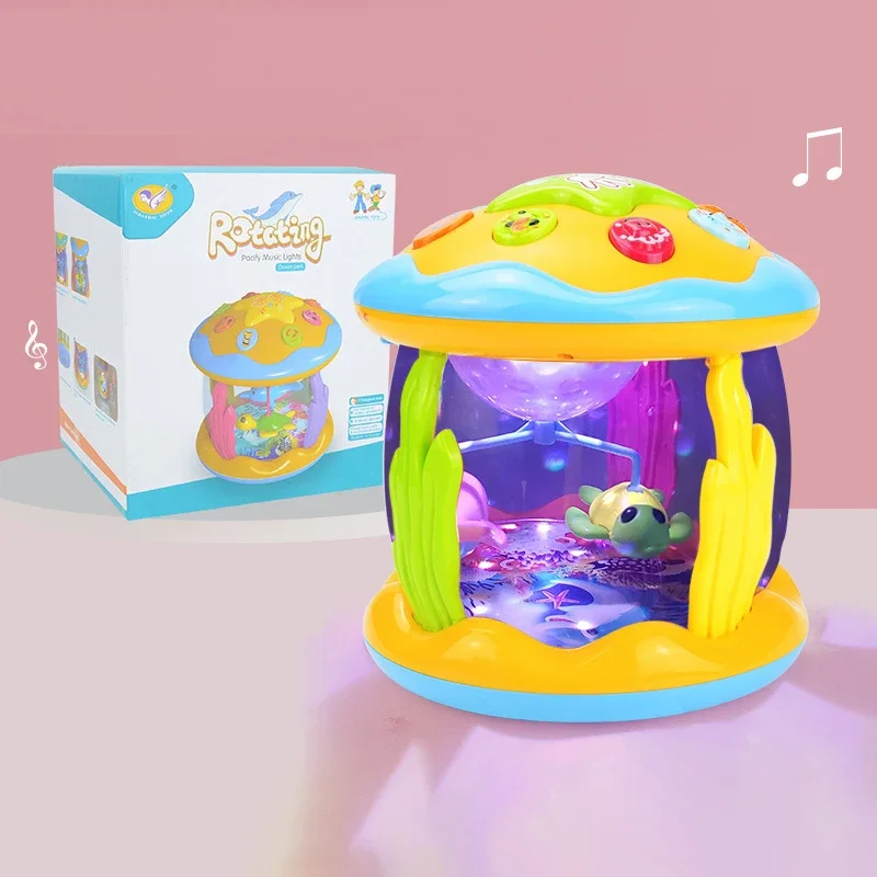 Developmental musical toy: Turtle Ocean Projector night light, perfect for baby room