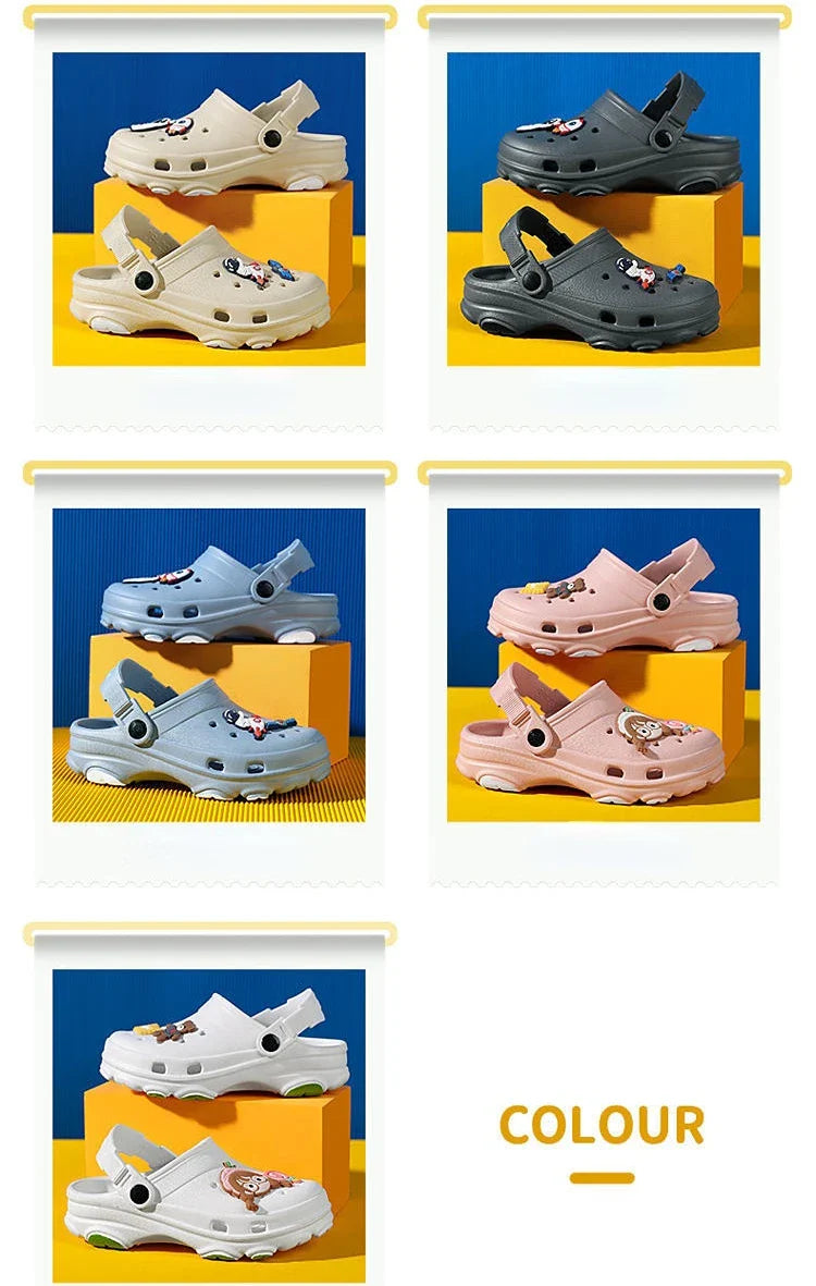 Youth comfortable non-slip sandals, perfect for summer, pool, or garden play.