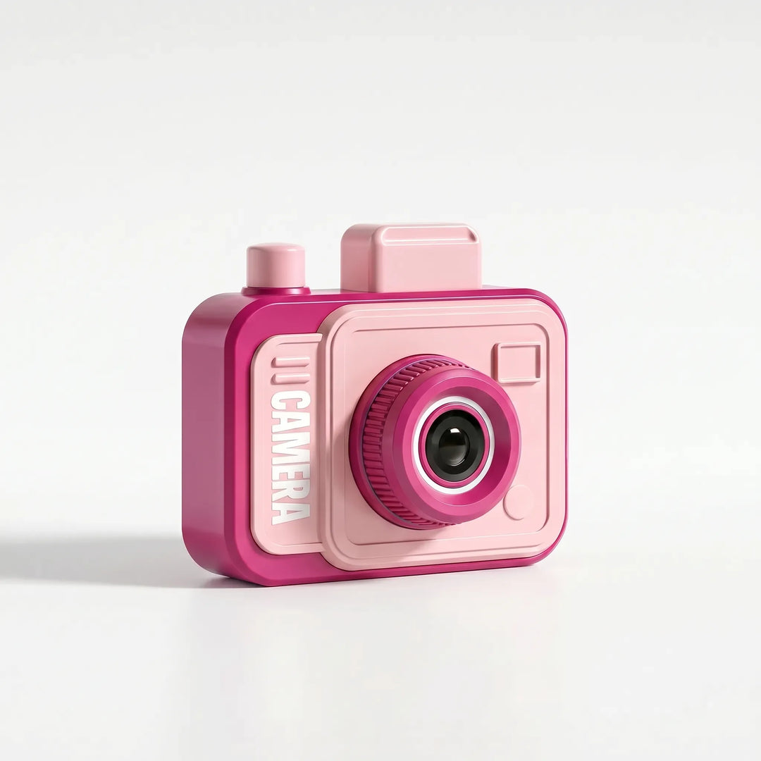 Child's camera-shaped water squirter. Perfect gag gift and outdoor water toy for pranks and summer fun.