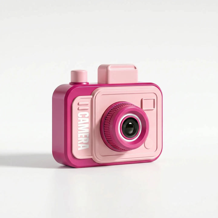 Child's camera-shaped water squirter. Perfect gag gift and outdoor water toy for pranks and summer fun.