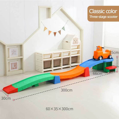 Children's outdoor roller coaster: a safe and durable ride-on toy bringing amusement park fun to the backyard