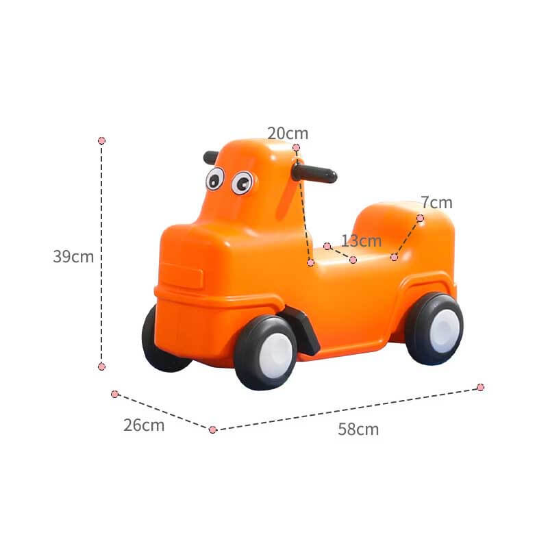 Exciting kids outdoor roller coaster ride-on, a perfect activity toy for hours of backyard entertainment