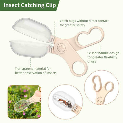 Outdoor explorer kit for children, including bug catching tools, magnifying glasses, and storage case