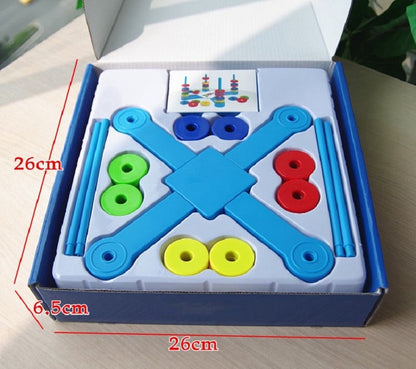 Magnetic Science & Physics Exploration Game set with various magnets, iron filings, and experiment guides
