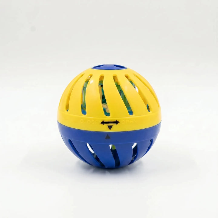 Group of kids enjoying a fun, suspenseful water balloon passing activity toy, ideal for parties.