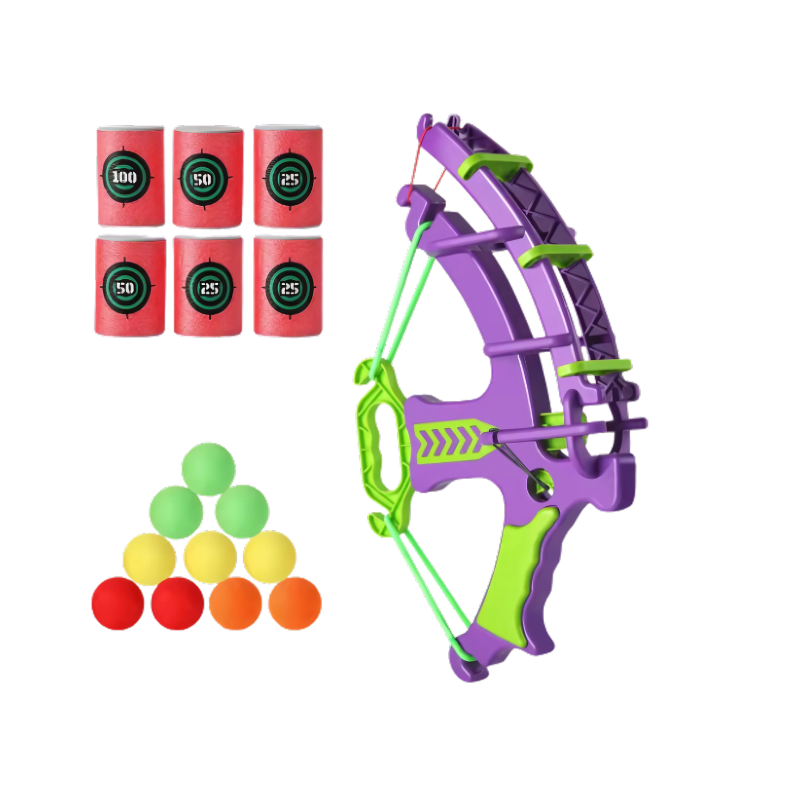 Educational dinosaur dart blaster set, a perfect gift for kids who love outdoor games