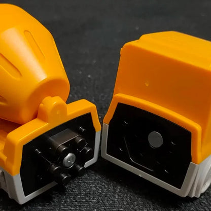 Colorful magnetic robot and truck building set for kids, engaging educational play.