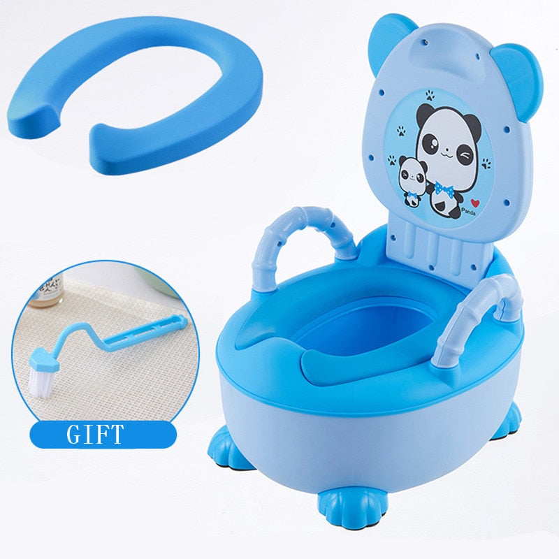 Easy-use kids portable potty training toilet chair, promoting confidence in toddlers.
