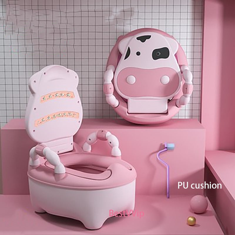 Durable kids portable potty training toilet chair, built for daily toddler use.