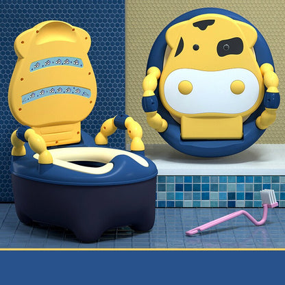 Comfortable kids portable potty training toilet chair for successful toddler training.