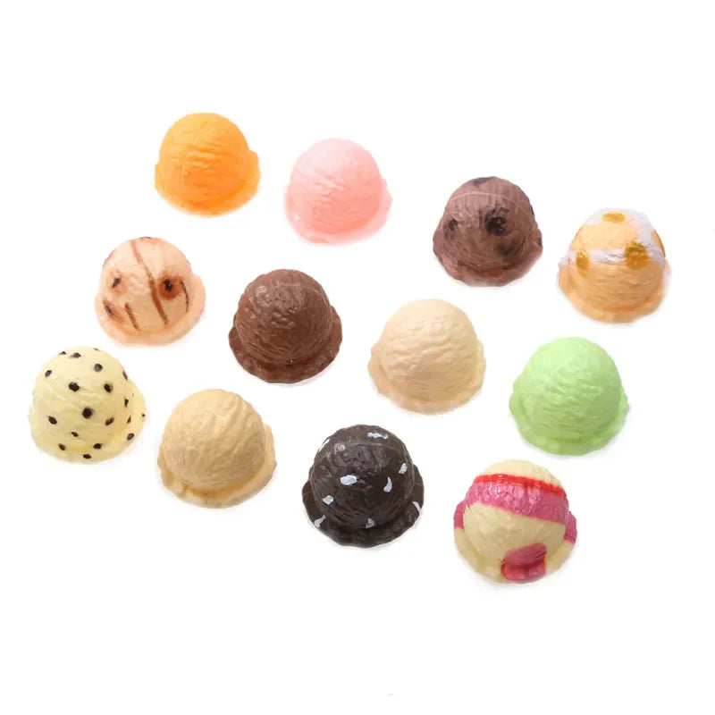 Gift idea: a pretend play ice cream stacking toy set for kids who love imaginative food play