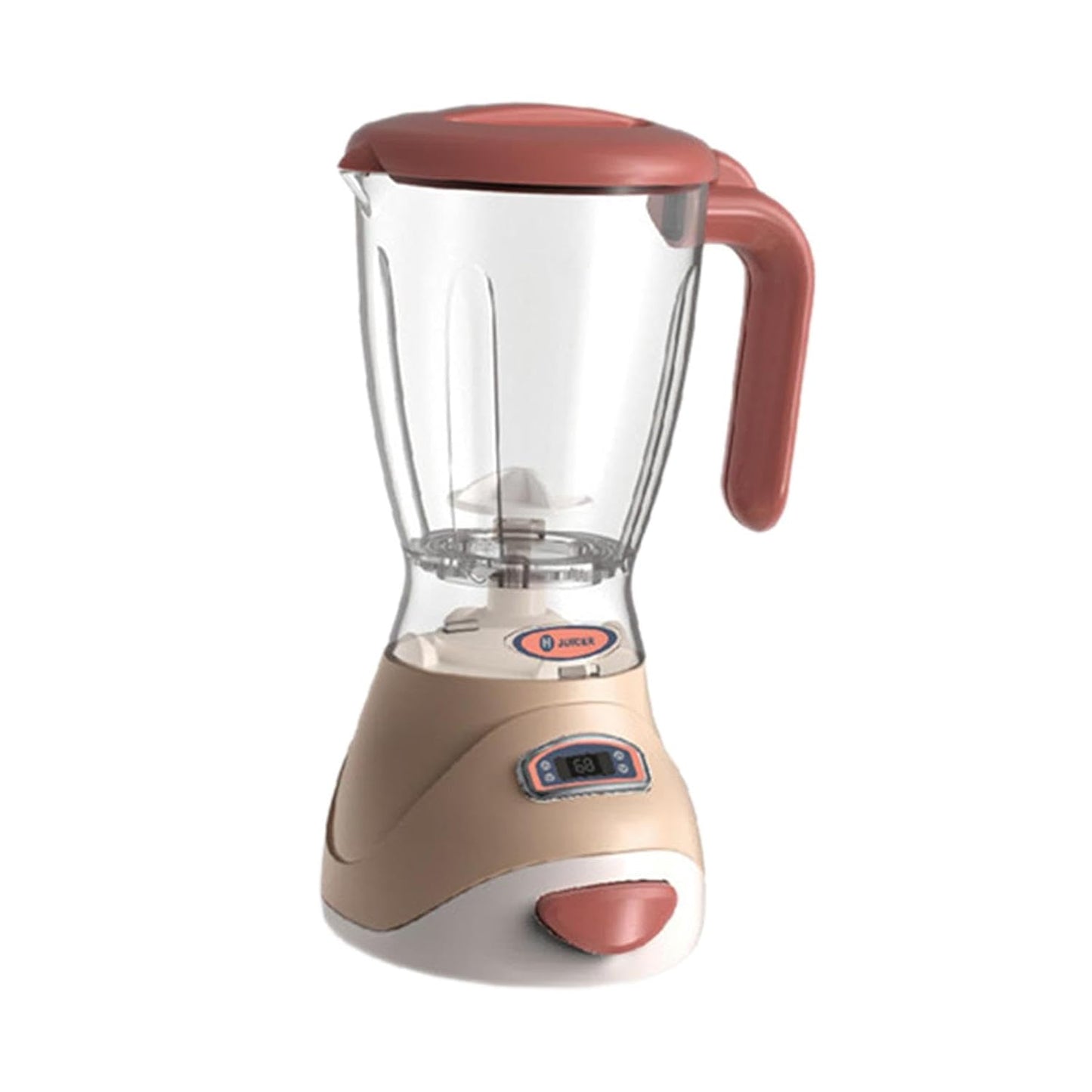 Colorful toy blender from Kids' Pretend Play Kitchen Set, ideal for imaginative cooking & roleplay.