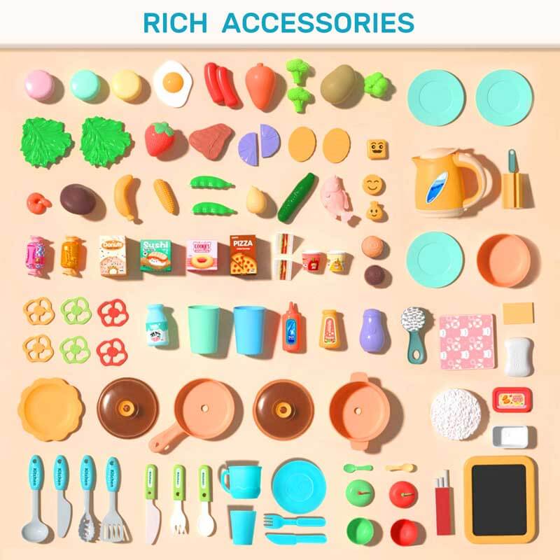 High-quality kids pretend play kitchen, activity toy designed for hours of imaginative role-play
