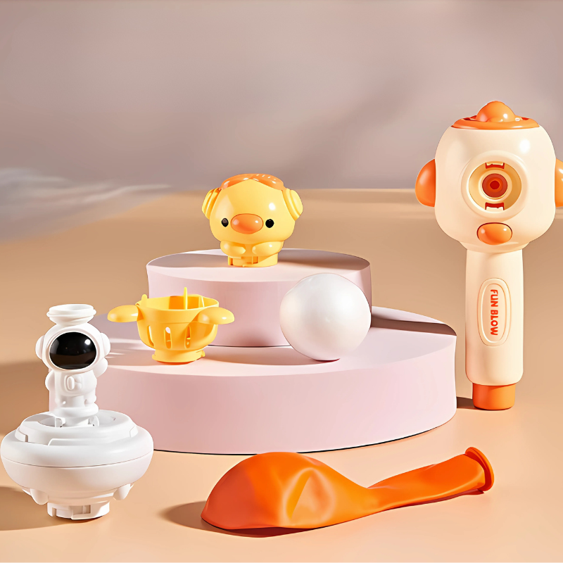 Kids' PuffPal Play Toy, a breath-powered educational game for lung exercise