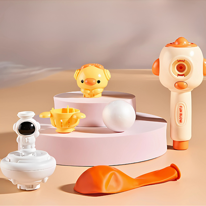 Kids' PuffPal Play Toy, a breath-powered educational game for lung exercise