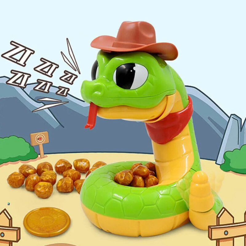 Kids Rattlesnake Reaction Game Toy