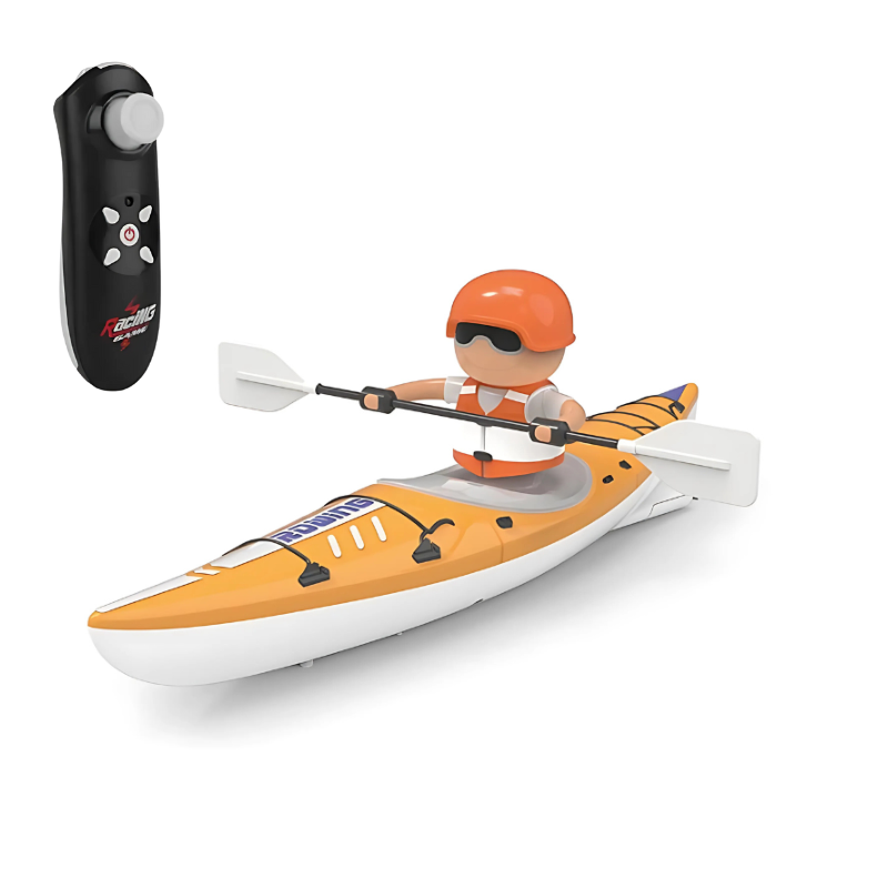 USB rechargeable remote control kayak, a fun and engaging bath toy for young children, ages 3-5