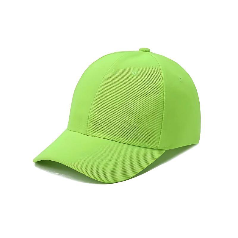 Collection of kids' adjustable cotton baseball caps in various colors, suitable for all children