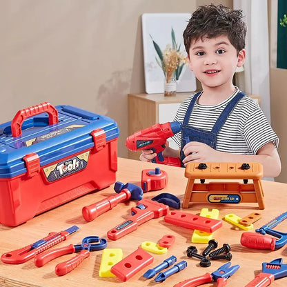 Children's creative construction set, vibrant educational toolbox for fine motor skills development
