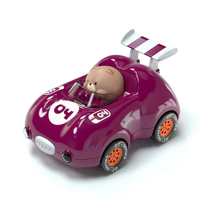 Boxed flashing light racing toy car, an excellent children's gift that encourages imagination