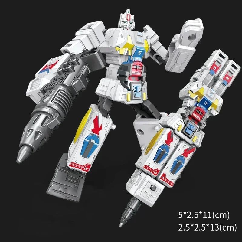 Transformable robot pen, a unique toy that combines a fidget element with creative writing