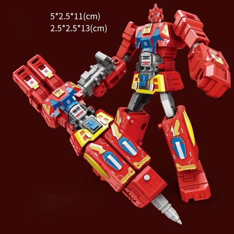 Transformable robot pen in pen mode, a functional and engaging writing tool for young artists
