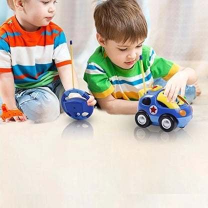 Educational kids' toy: remote control police car with detailed design, engaging creative play for children