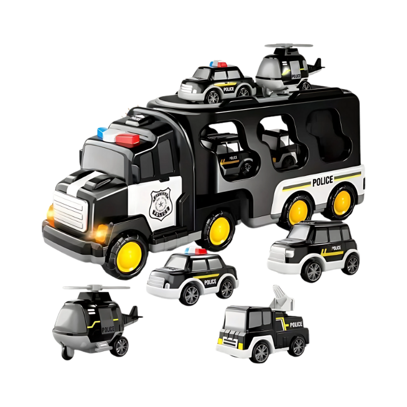 Kids' Rescue Mission Vehicle Playset, complete set for imaginative rescue adventures