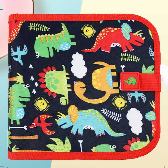 Travel toys: kids reusable drawing notebook & pen, fits easily into bags for entertainment on the go.