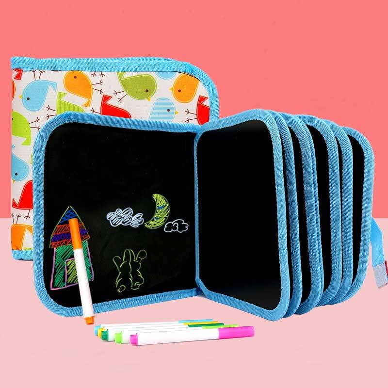Educational toy: a portable drawing notebook for kids, designed for mess-free creative expression.