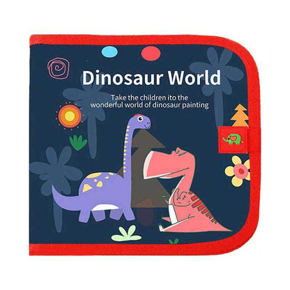 Compact kids doodle pad with a 'save' feature, great for artistic development & portable entertainment.