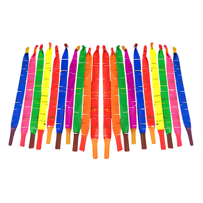 Vibrant Kids' Rocket Balloon Launch Set components, perfect gift for children, promoting active play.