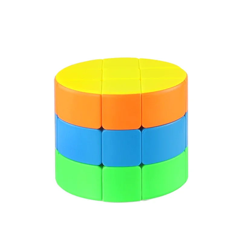 Collection of kids' rotating magic cube brain teasers, promoting cognitive development