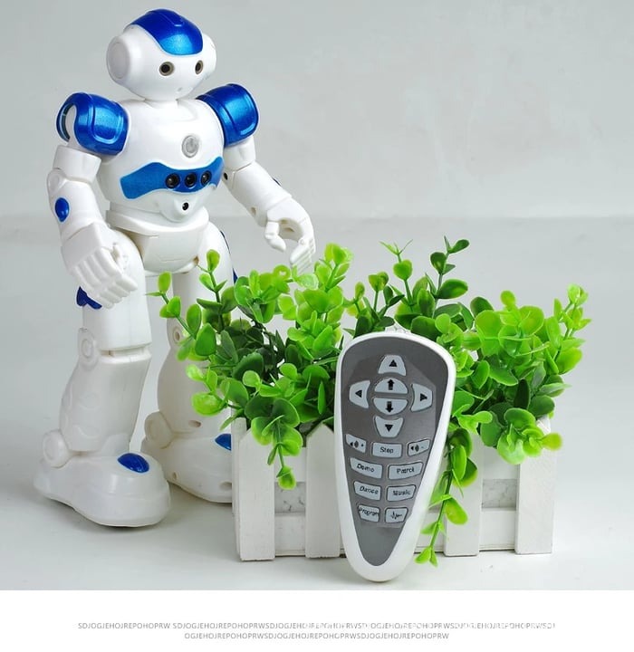 Kids' Smart Interactive Robot Toy with gesture control for educational learning & fun.