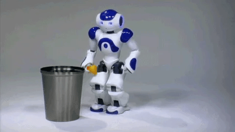 Educational smart toy robot for kids, promoting interactive learning and creative play experiences.