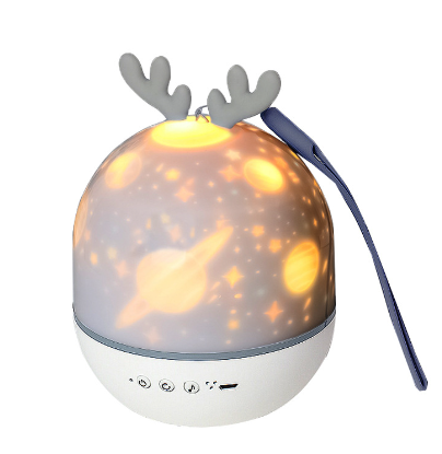 Sleep aid Starry Sky Night Light Projector, ideal for calming kids with celestial projections