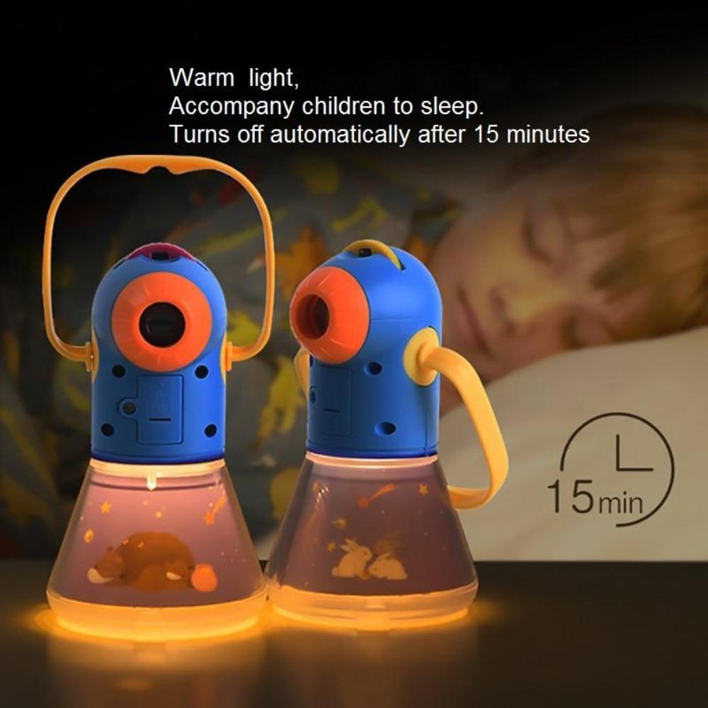 Educational kids' storybook projector & night light, perfect for bedtime activity
