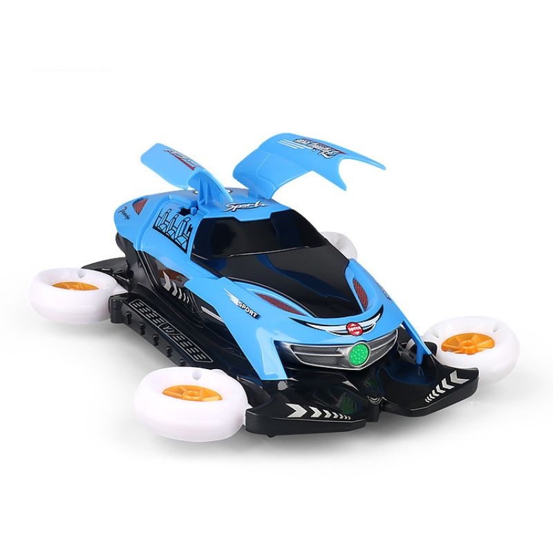 Interactive toy car, a kids' stunt racer, with remote control, perfect for developing motor skills.